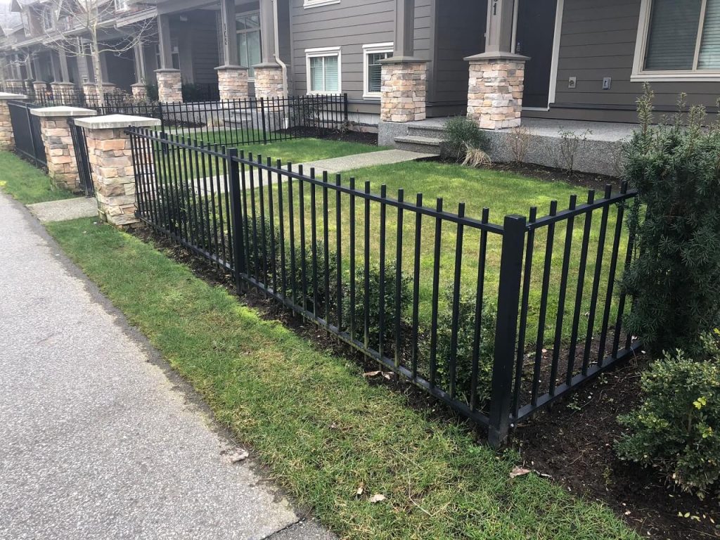 Why DIY Fencing Is Not Recommended? 2 iron fencing in front of the house